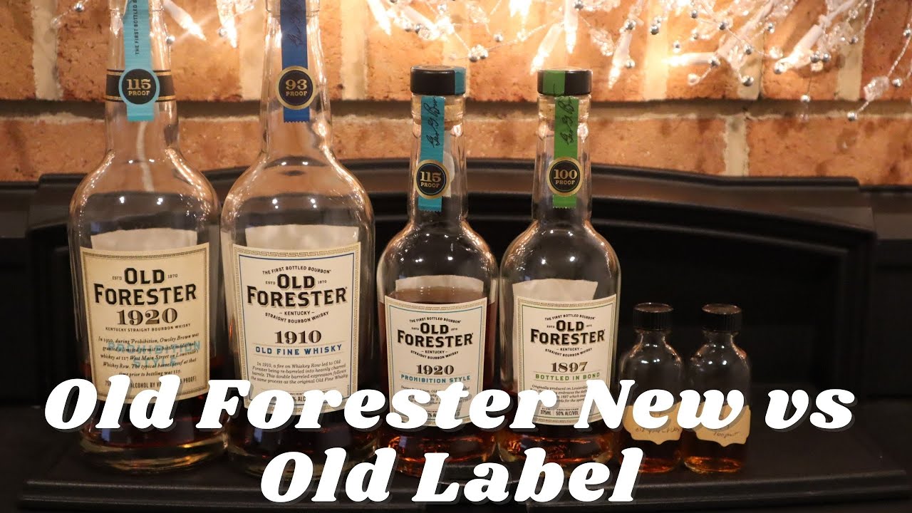 Old Forester 1910 vs 1920: Comparing Bourbon Varieties