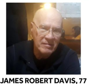 Urgent: Search for Missing 77-Year-Old James Robert Davis